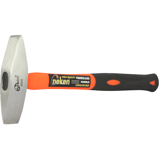 CHIPPING HAMMER W FIBERCLASS HANDLE