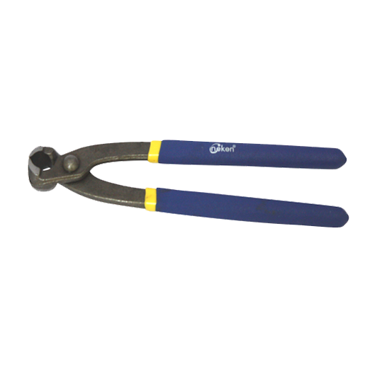 8" TOWER PINCERS WITH BLUE DIPPED HANDLE
