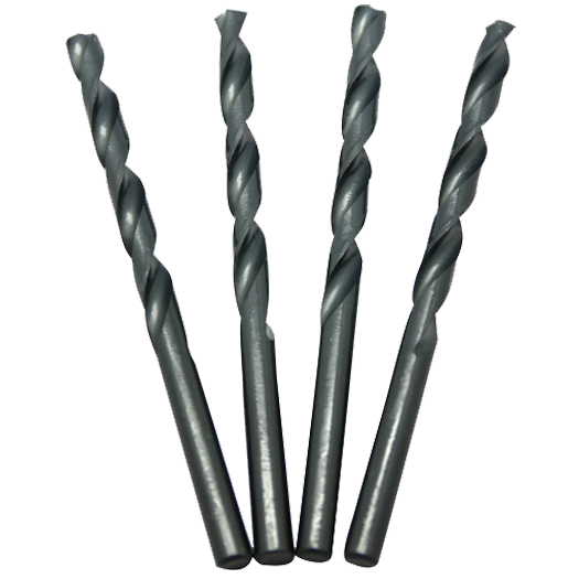 BLACK H.S.S STRAIGHT SHANK DRILL BIT