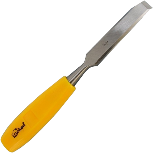 FIRMER CHISEL WITH PLASTIC HANDLE