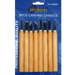 8 PCS WOOD CARVING CHISELS